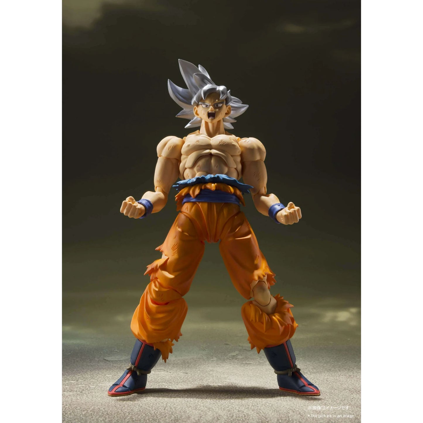 Dragon Ball SHFiguarts Son Goku Ultra Instinct Figura colecionável (reedição)