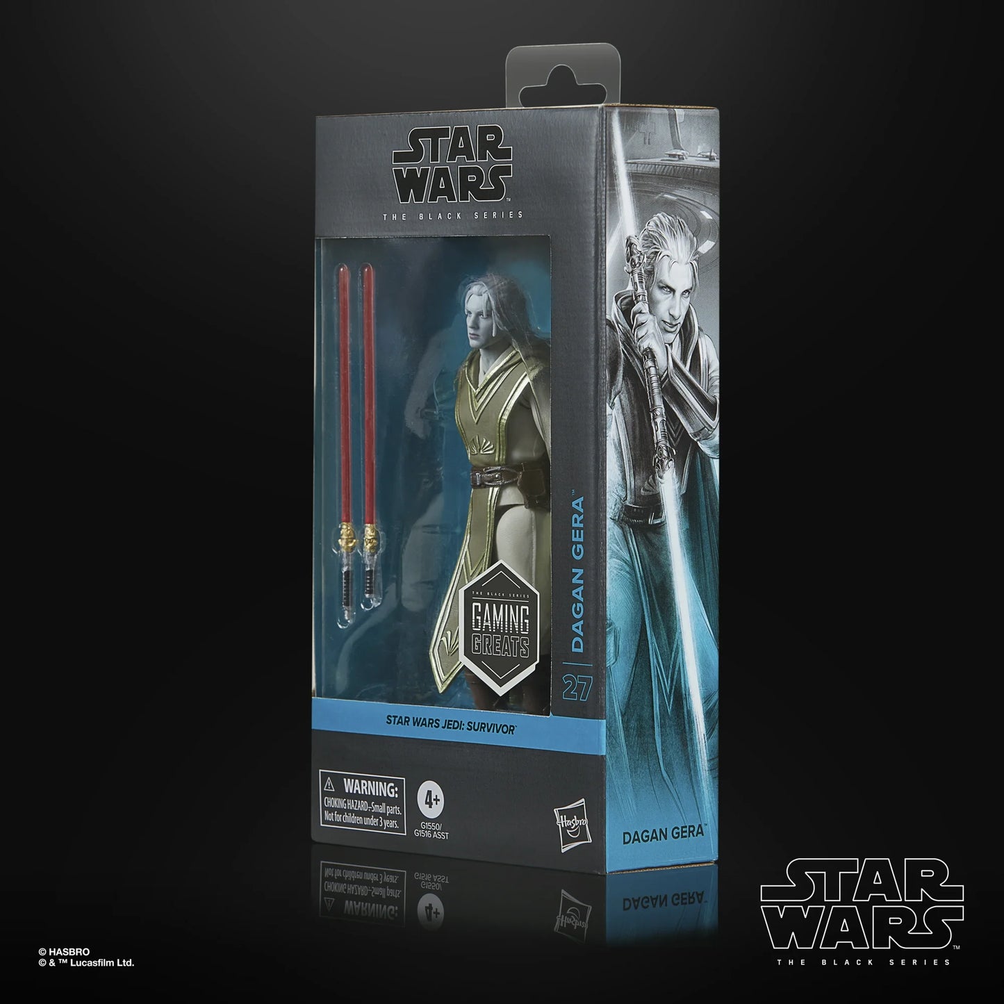 Star Wars The Black Series Dagan Gera, Star Wars Jedi: Survivor Action Figure (6”)