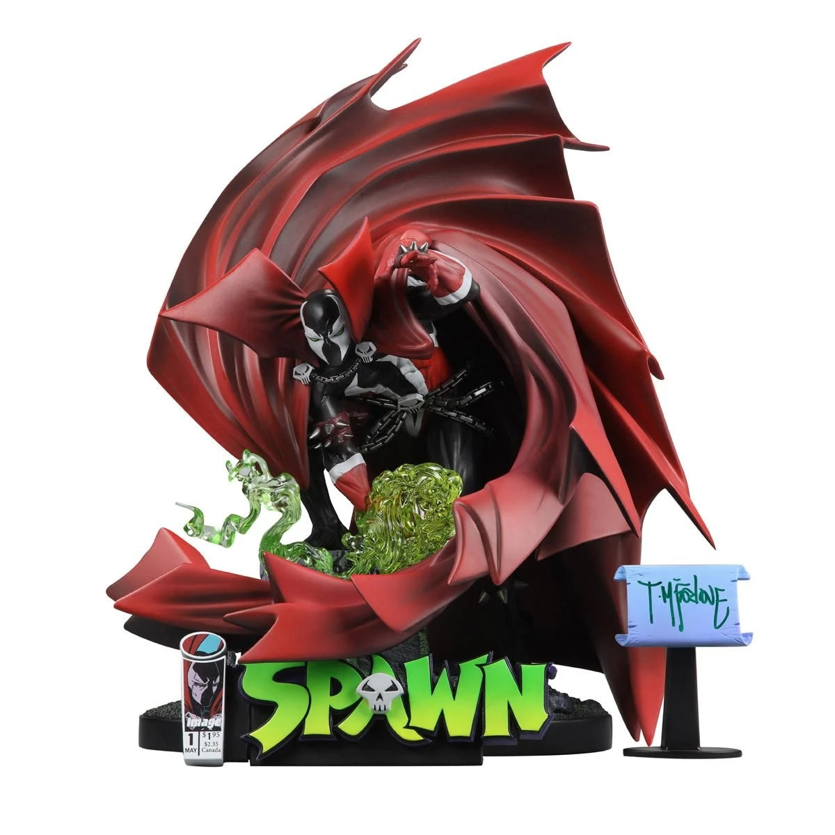 Spawn #1 Black, White, and Red All Over 1:10 Scale Resin Statue
