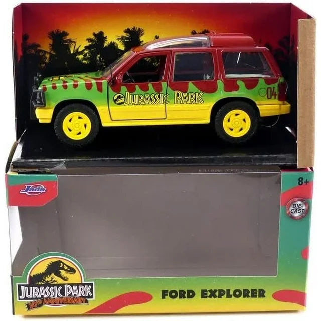 Jada Toys - for Explorer Jurassic Park - 1993-1/32, Green/Red