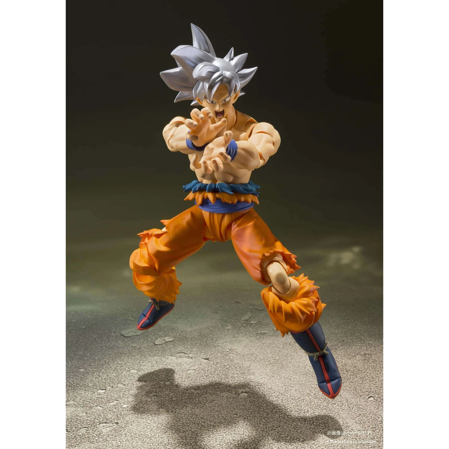 Dragon Ball SHFiguarts Son Goku Ultra Instinct Figura colecionável (reedição)