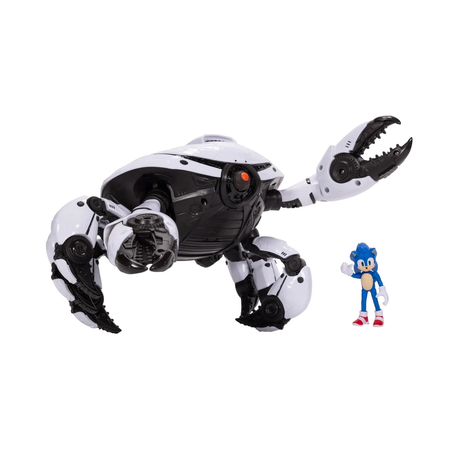 Sonic 3 Movie Crab Mech Battle Playset with Pinching Claws and 2.5 inch Sonic Action Figure