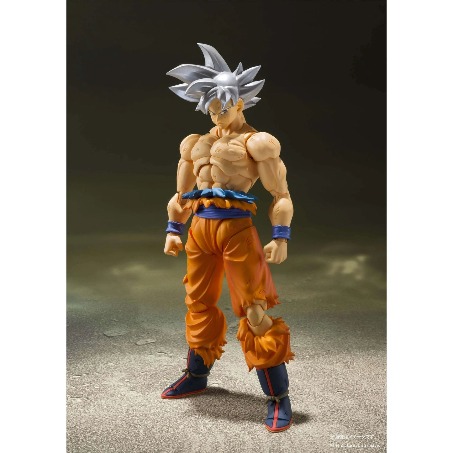Dragon Ball SHFiguarts Son Goku Ultra Instinct Figura colecionável (reedição)