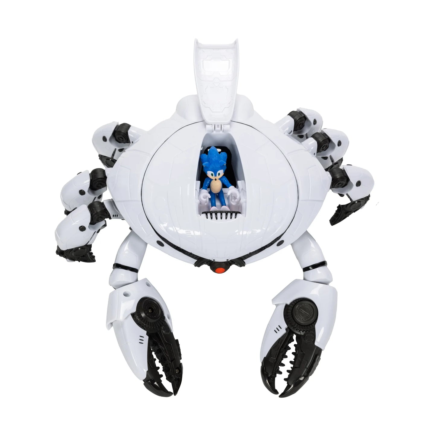 Sonic 3 Movie Crab Mech Battle Playset with Pinching Claws and 2.5 inch Sonic Action Figure