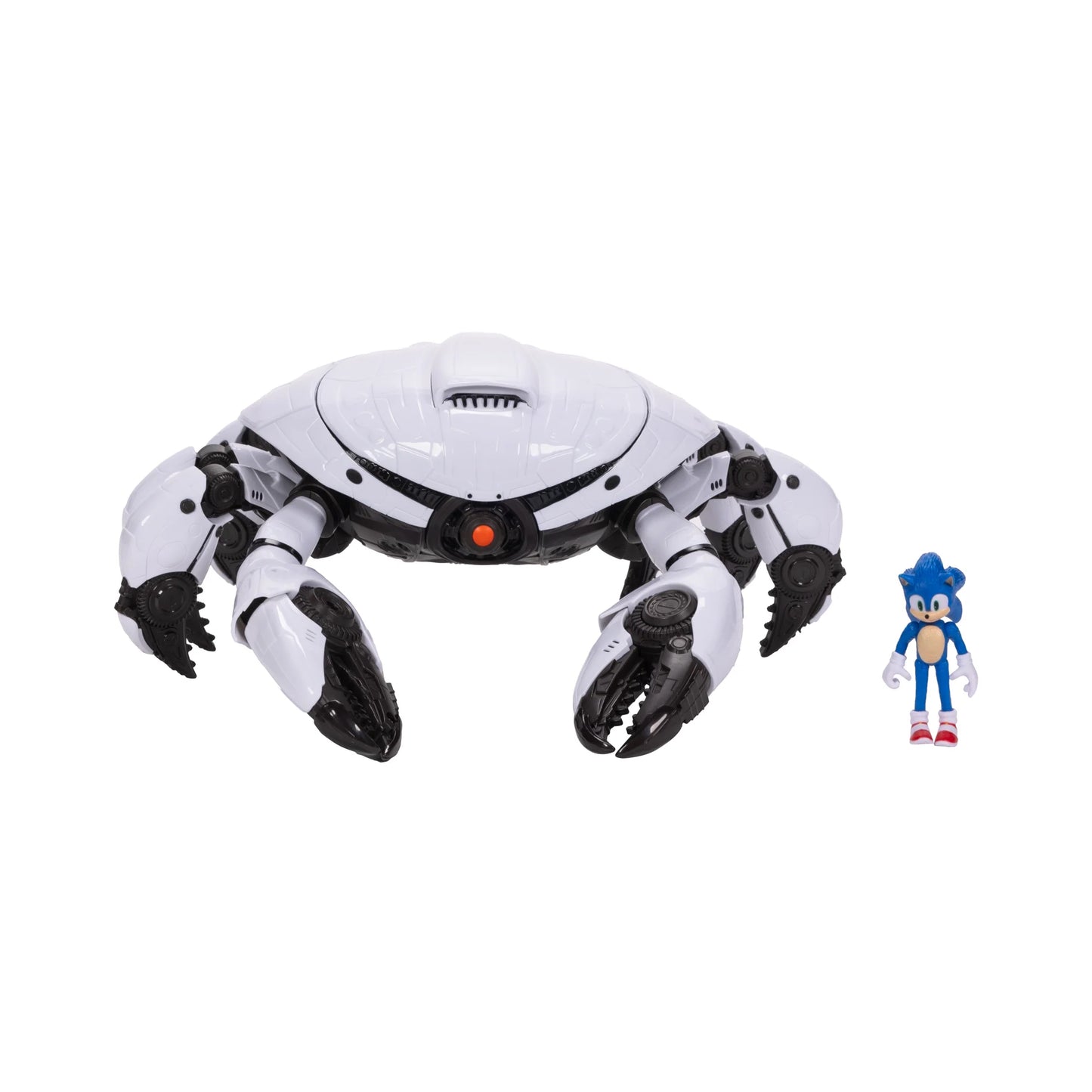 Sonic 3 Movie Crab Mech Battle Playset with Pinching Claws and 2.5 inch Sonic Action Figure