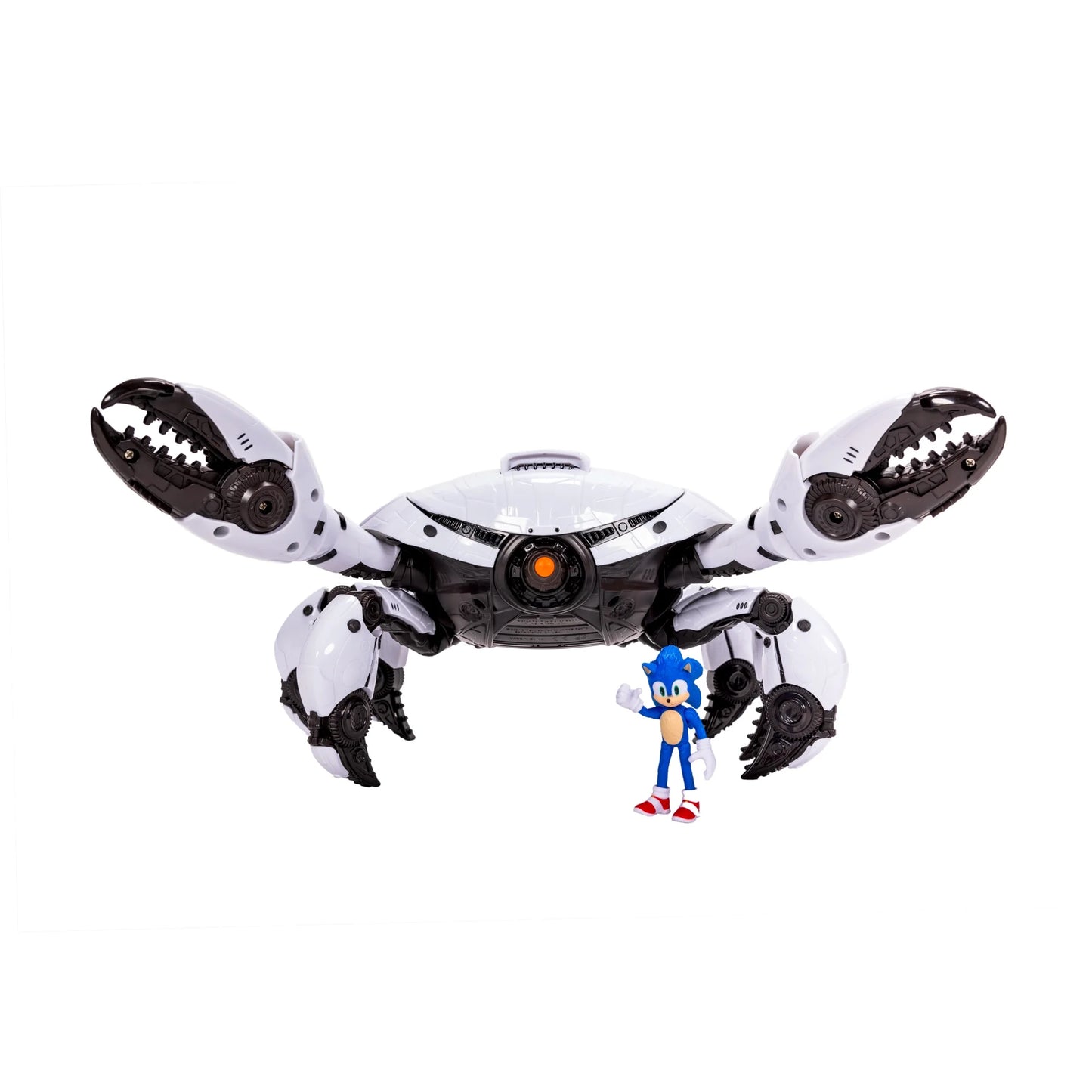 Sonic 3 Movie Crab Mech Battle Playset with Pinching Claws and 2.5 inch Sonic Action Figure