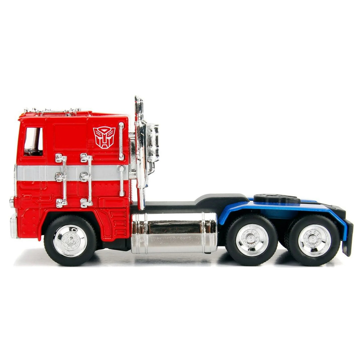 Jada Toys Autobot Optimus Prime Transformers Car & Truck Play Vehicles, Red