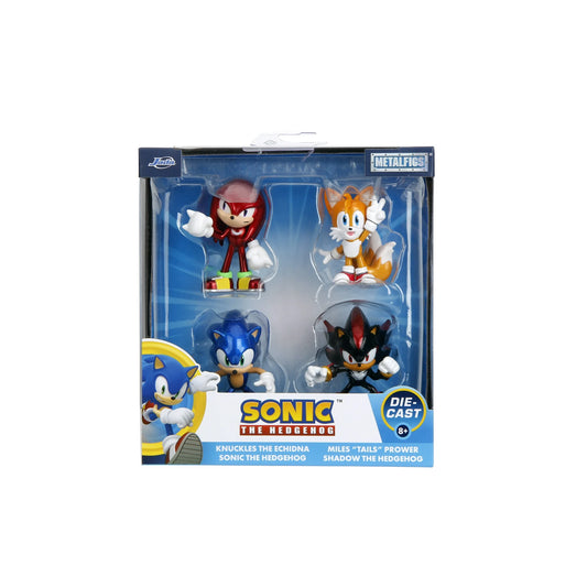 Jada Toys Sonic The Hedgehog Wave 1 2.5" 4-Pack Die-Cast Figures