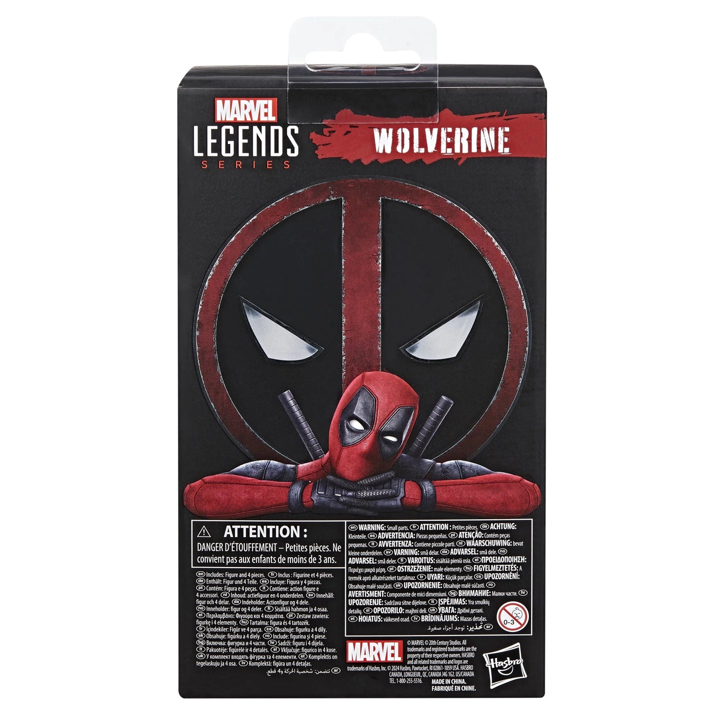 Marvel Legends Series Wolverine, Deadpool 2 Adult Collectible Action Figure (6”)