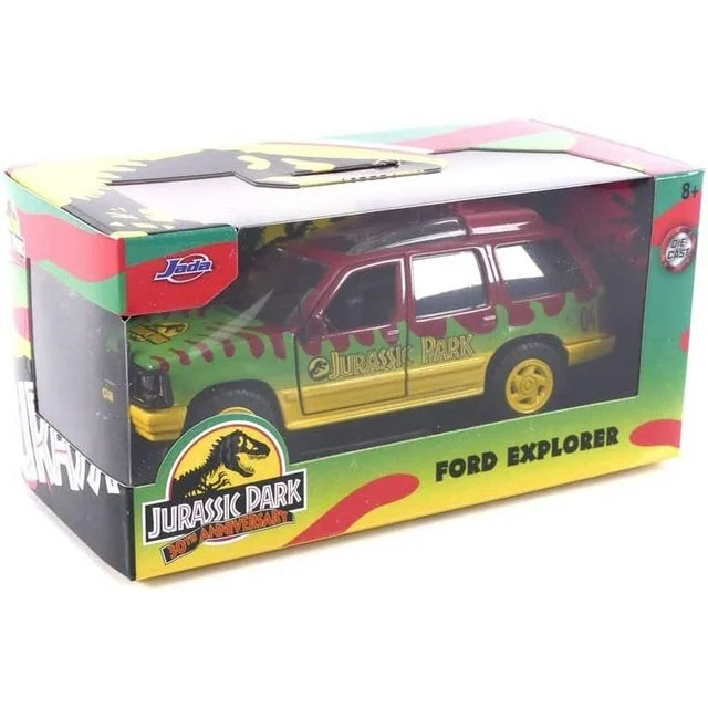 Jada Toys - for Explorer Jurassic Park - 1993-1/32, Green/Red