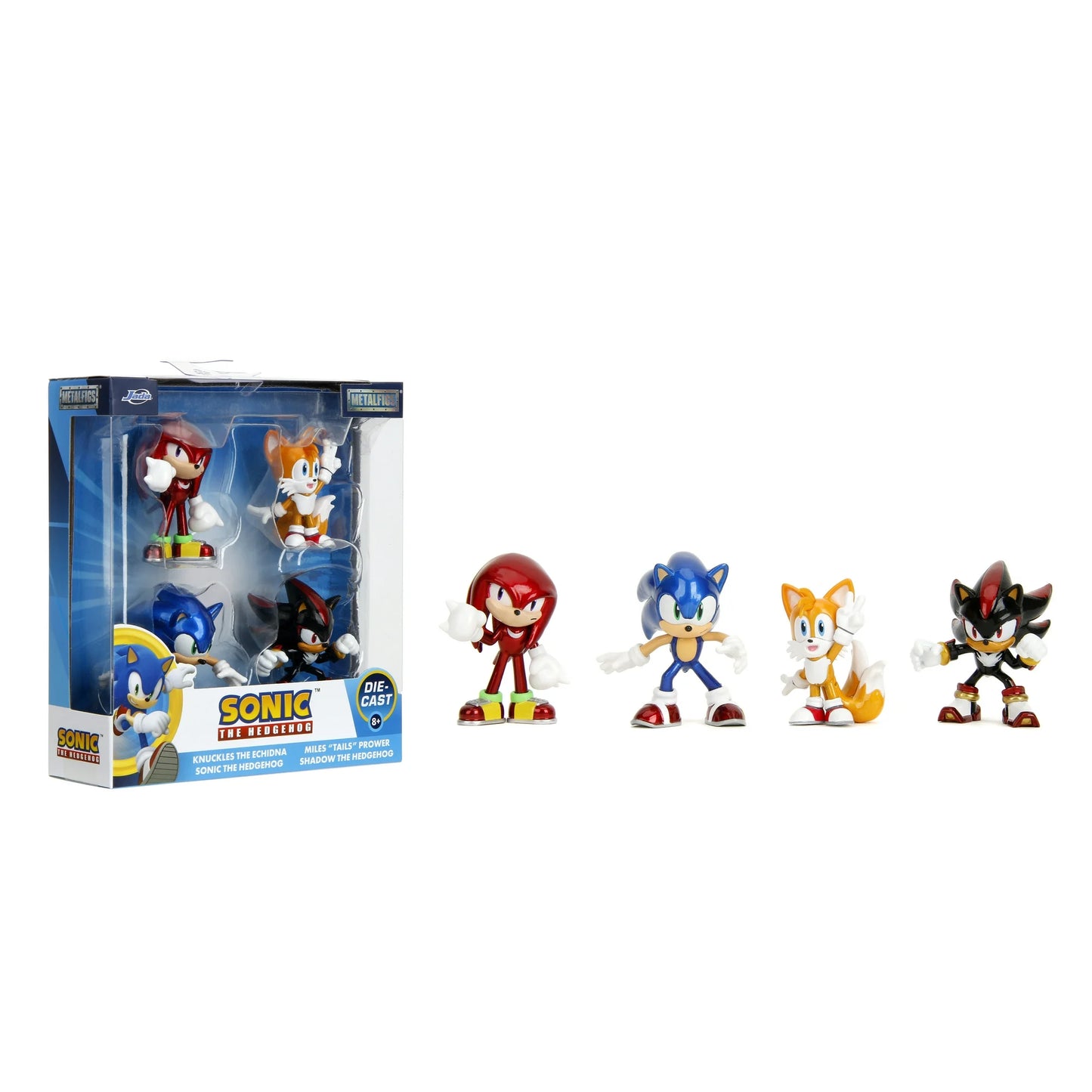 Jada Toys Sonic The Hedgehog Wave 1 2.5" 4-Pack Die-Cast Figures