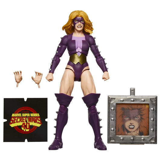 Marvel Legends Series Secret Wars Titania, Retro Marvel Comics Collectible Action Figure (6”)