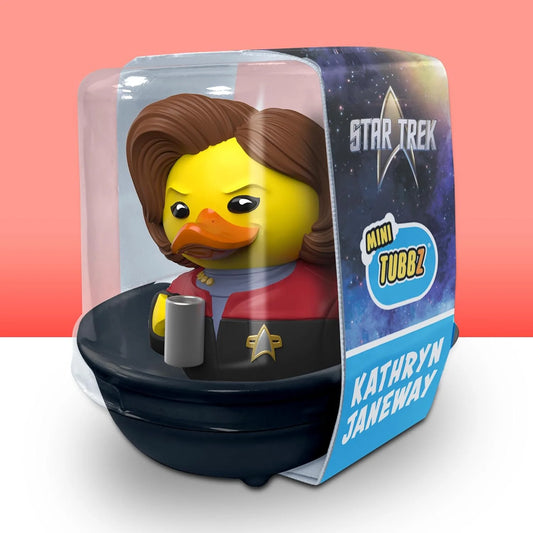 TUBBZ Mini: Star Trek - Kathryn Janeway Cosplaying Rubber Duck Vinyl Figure