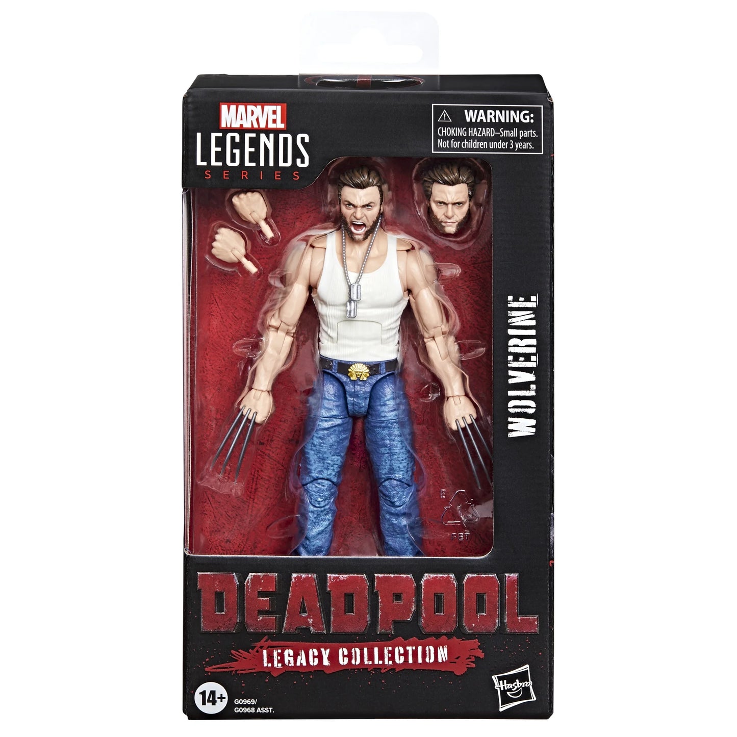 Marvel Legends Series Wolverine, Deadpool 2 Adult Collectible Action Figure (6”)